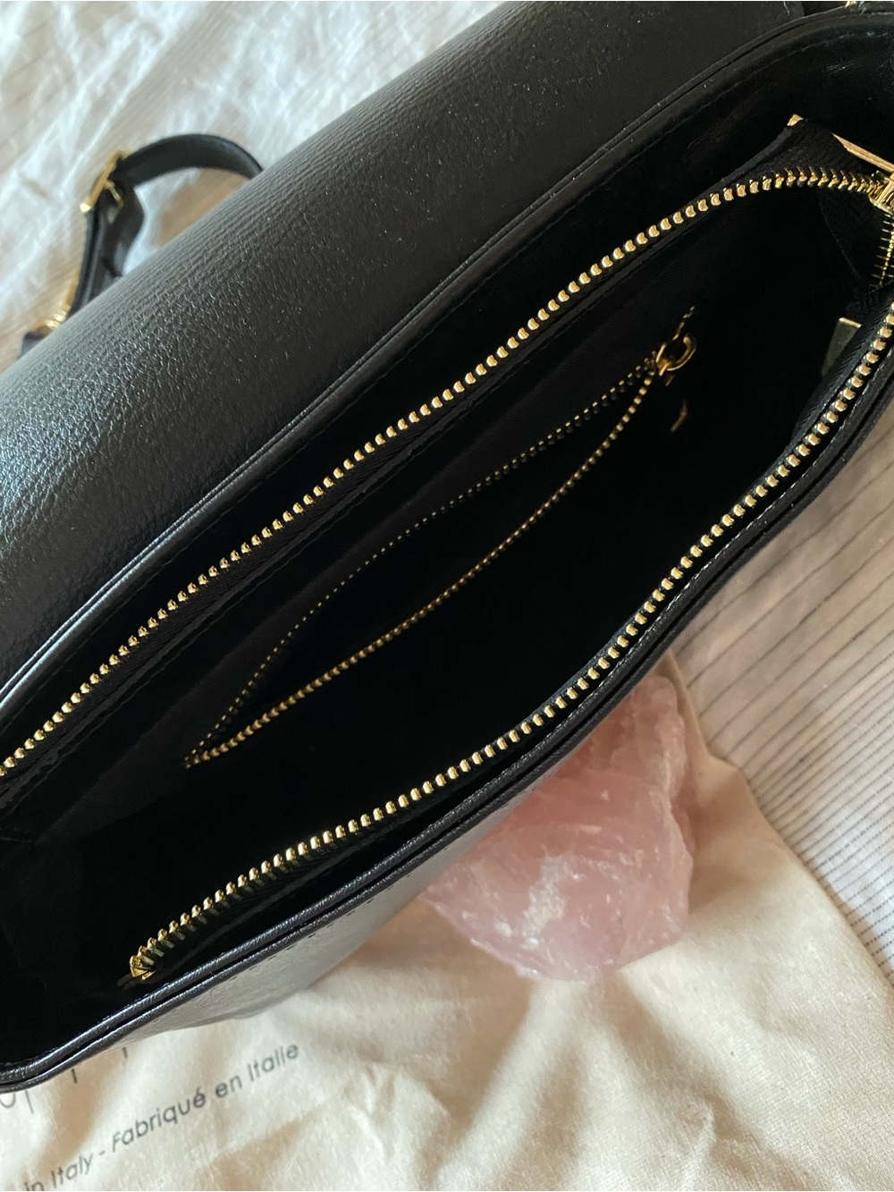 House of Harlow 1960 Leather Snake Bag Black Like New - Picture 6 of 6